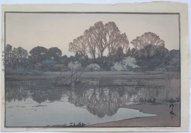 Hiroshi Yoshida Print -- Yoshikawa